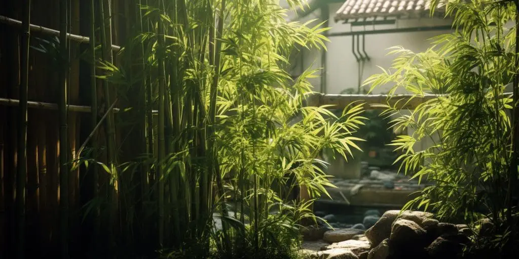 Bamboo in Mississippi yard